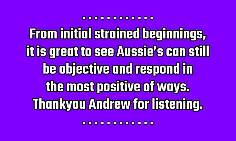 Strained beginnings with a voter!